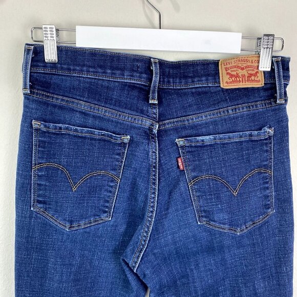 Levi's 311 Shaping Skinny Dark Distressed Jeans 30 - Picture 8 of 10